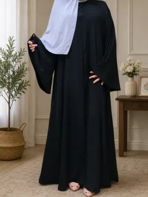 عباي حلوه خليجي بشت وتانيه مسكره 13