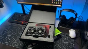 كرت شاشه GTX1650super 4gb Vram GDDR6  مستعمل نظيف باقي التفاصيل في الاعلان مع السعر مع كل المواصفات