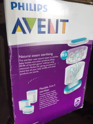 معقم ببرونات الرضعات للبيبي بحالة ممتازة Baby bottle sterilizer in excellent condition