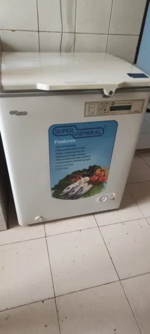 electric gril maker freezer super general
