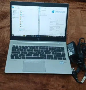 HP elitebook 840/ G5 core-i7- 8GB RAM 500 GB SSD Good Battery,Win-10