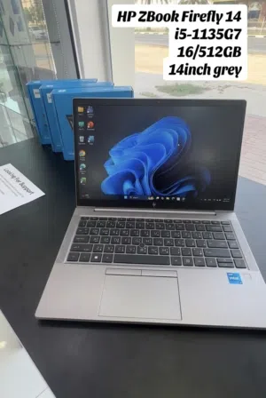 لابتوب HP Zbook Firefly 14 بحالة ممتازة
