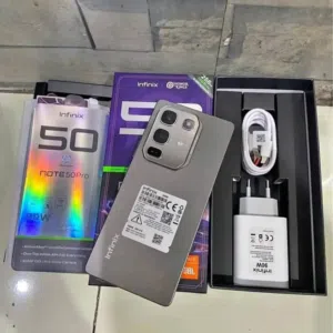 جهاز مستعمل بحال الجديد بالكرتونة Not 50 pro رام 16 و 24 جيجا، 246 متوفر توصيل