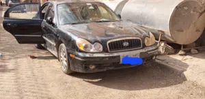 سوناتا امريكي سته بستوم موديل 2003 تومتيك مرقم خصوصي نظيف