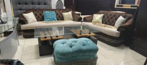 سعر نهائي تصفيه على جميع قطع المعرض طقم كنب بحالة الوكاله