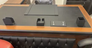 طقم جلد للمكاتب