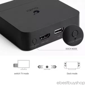 دوك ستيشن تايب سيGulikit Dock Portable Slim Charging Stand Switch to HDMI Adapter For Switch