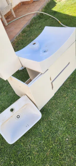 حوض وجه خارجي استعمال نضيف خش شوف الوصفه ربي يبارك