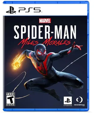 2 ps5 games ! -ps5 spider man miles morales and ps5 elden ring