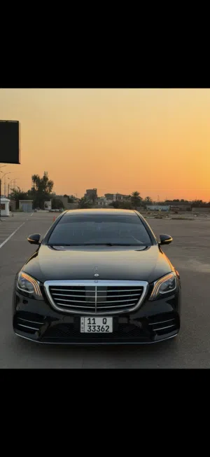 مرسيدس sكلاس 2017 لون اسود رئاسي