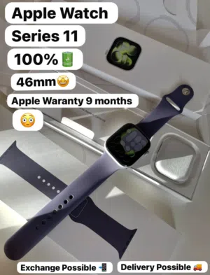 Apple Watch 11 45mm 100% battery 10 month warranty clear clean good condition fantastic watch