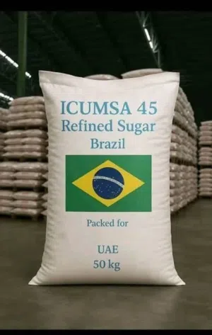 سكر برازيلي إيكومسا 45 (ICUMSA 45)
