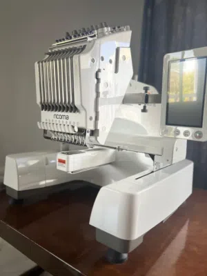 للبيع بشكل عاجل جهاز ريكوما Model: EM-101 رأس واحد 10 إبر
