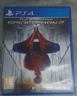 شريط لعبة ذا اميزنق سبايدر مان 2 سوني 4 نادر جدا the amazing spider man 2