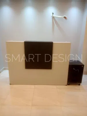 كاونتر استقبال مودرن متاح جميع الالوان والمقاسات