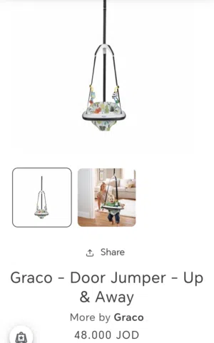 Graco Doorway Bumper Jumper نطاطة أطفال