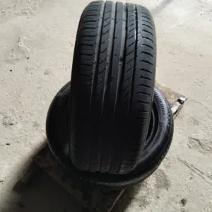 عدد 4 فرده كوتش مستعمل كونتيننتال للبيع 225 / 50 R 17 W ران فلات