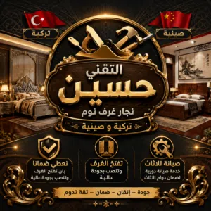 نجار غرف نوم تركي وصيني