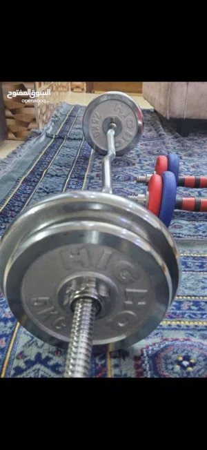 معدات تمرين حره مستعمله شهر