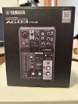 Yamaha AG03 MK2 Mixer / Audio Interface – Like New