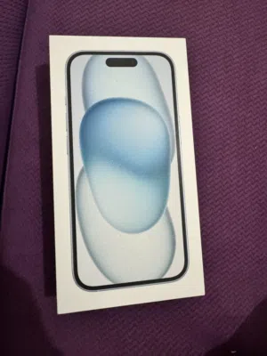 Iphone 15 colour blue 128 gb brand new unopened fully new original phone