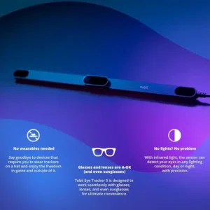للبيع قطعة tobii trackre 5 للمحاكيات