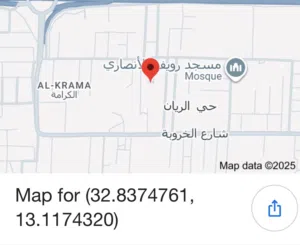 ارض  500متر للبيع داخل حي سكني في شارع الخروبه