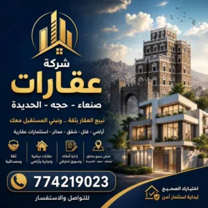 شركة عقارات صنعاء حجه الحديدة