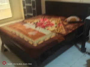 King bed with mattress for sale