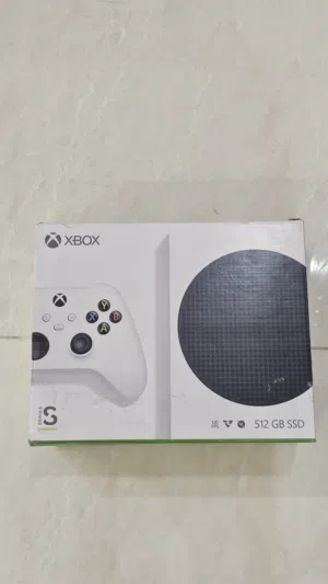 xbox sris s 500 g  اكسبوكس سيريس اس مستعمل قليل ونظيف جدا مع ملحقات وجويستك و 9 العاب