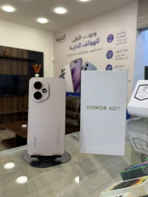 Honor 400 5g بحالة الوكالة نقر صغير بالشصي