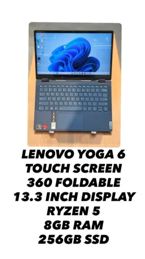 Lenovo yoga x360 / rayzen 5 / 8 / 256 / x360 touchscreen
