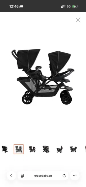 Graco dual stroller