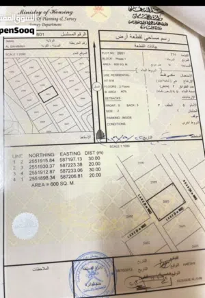 Residential Land for Sale in Al Dakhiliya Sumail