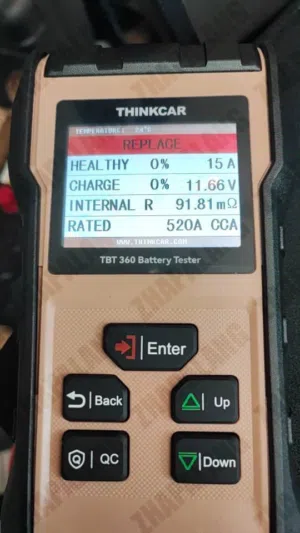جهاز فحص بطارية السيارة thinkcar battery Tester TBT 306