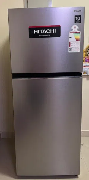 Hitachi Top Mount Refrigerator 370 Liters HRTN6408SXOM ONE YEAR OLD