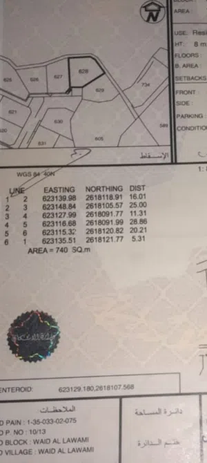 Residential Land for Sale in Muscat Al-Hail