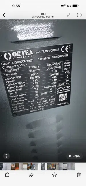 Ortea transformer