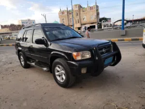 نيسان بتفندر مديل 2004 فل نظيف مظمون مكينه وسبيت وبودي تحكم سكان دبل عصا تماتيك مقاعد جلد السعر 3200