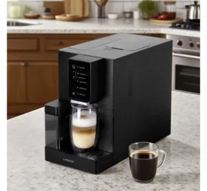 مكينة قهوة الاكترونيه LePresso Brevissimo جديده مستعمله يومين فقط(البيع بسبب الحاجه بشكل عاجل).