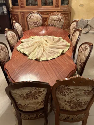 طاولة سفرة خشب