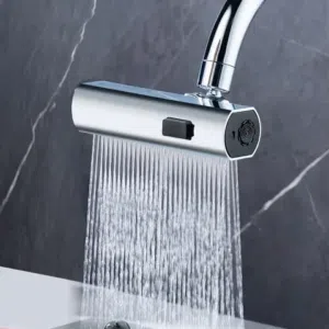 راس حنفية 4 في1 الجديد راسية حنفيه متحركة 4 حركات دوران 360 درجه صنبور الحنفيه