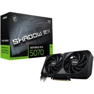 كرت شاشة MSI RTX 5070 SHADOW 2X قوة الجيل الجديد باقل سعر واعلى اداء