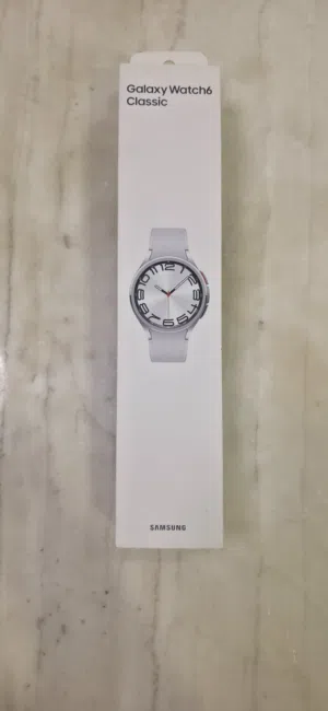 Samsung Galaxy Watch 6 Classic (47mm Silver) Sporty Watch