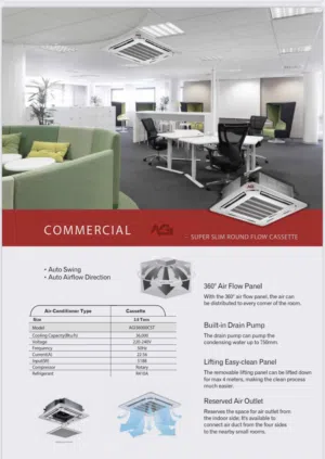 Titlis and AGI split air conditioner and home appliances showroom all type of ac available