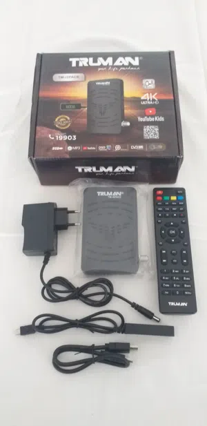 رسيفر ترومان الترا اتش دى فور كي4K   TRUMAN - ULTRA HD  2 يو اس بى