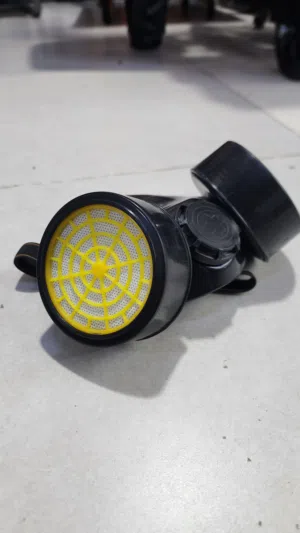 كمام فلتر لرش المبيدات او الدخان مع فلاتر ثنينه