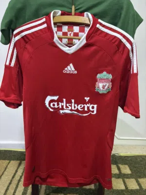 Liverpool Vintage Adidas Jersey 2008/09 – Carlsberg