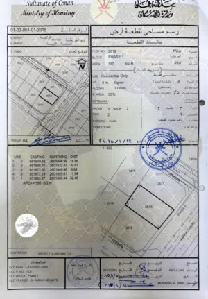 Residential Land for Sale in Muscat Amerat