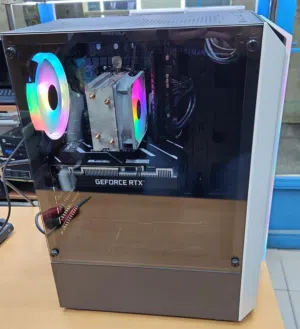 للبيع بي سي جيمنق Core i5 12Gen256M.2 ssd+1TB SSD /16Ram/3050 6GB RTX كالجديد